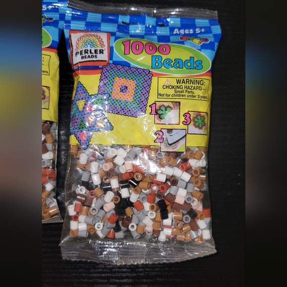4 Bags Perler Beads  assorted colors crafting - Picture 5 of 11